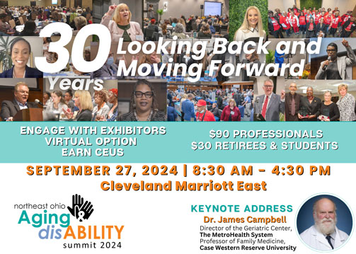 Aging Disability Summit poster